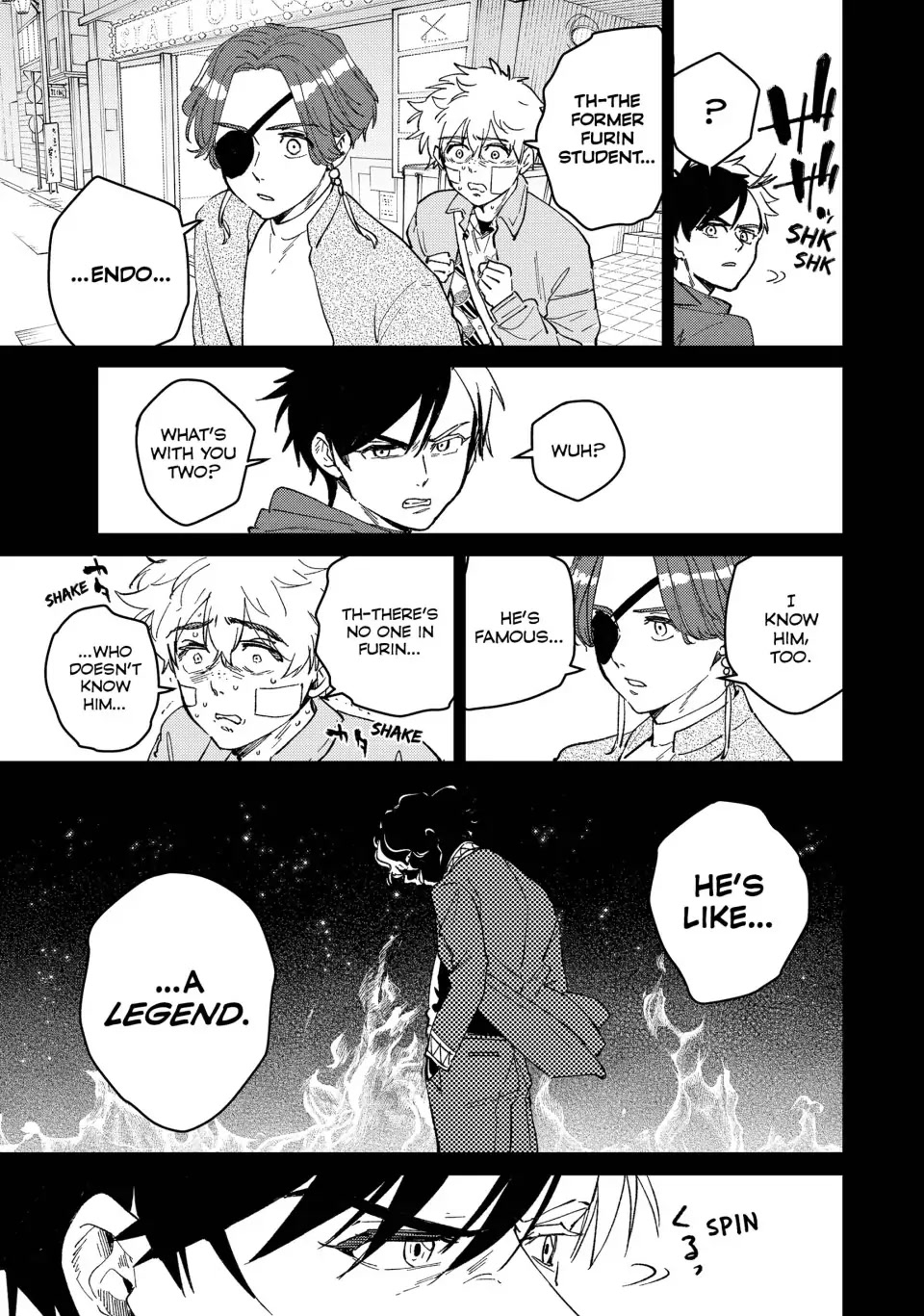 Wind Breaker (NII Satoru) Chapter 85 page 17 - Chapter 85: Spark