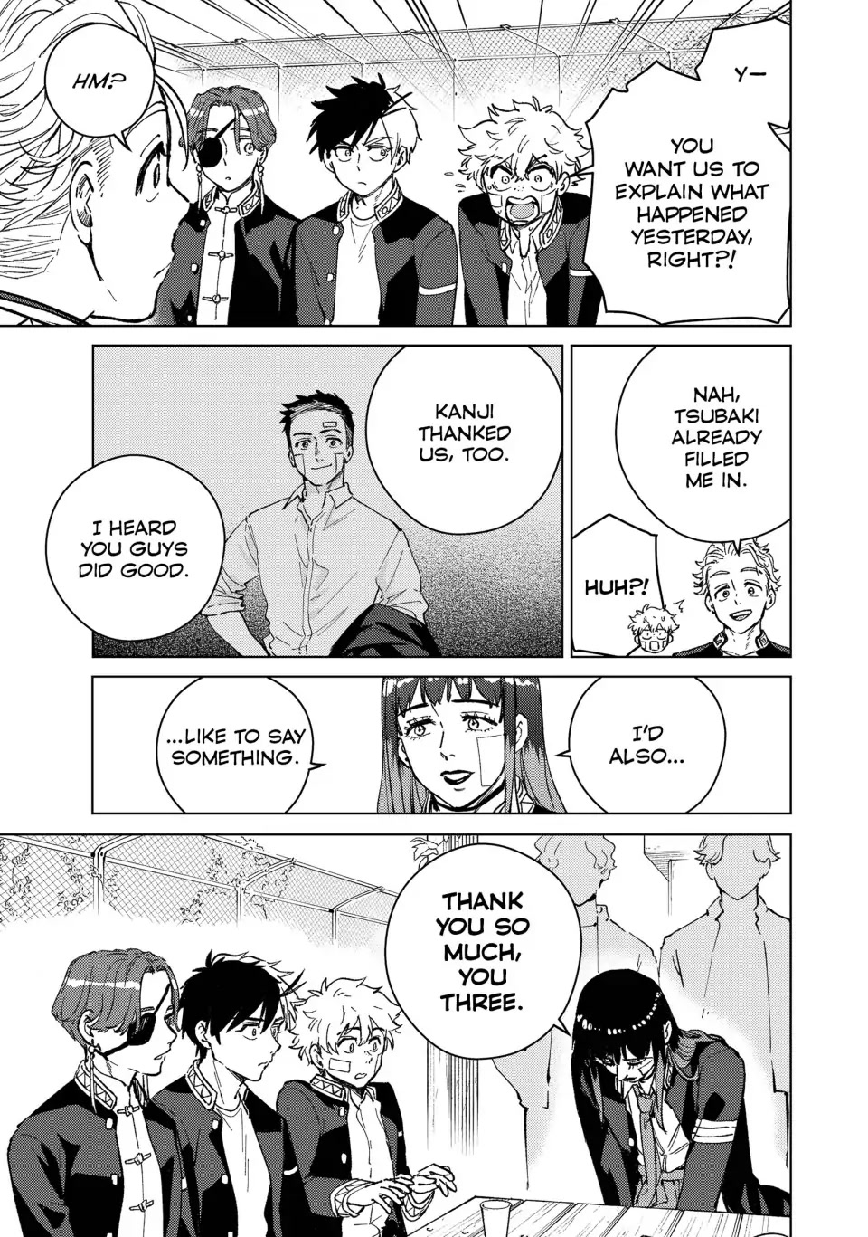 Wind Breaker (NII Satoru) Chapter 88 page 13 - Chapter 88: Emergency Meeting