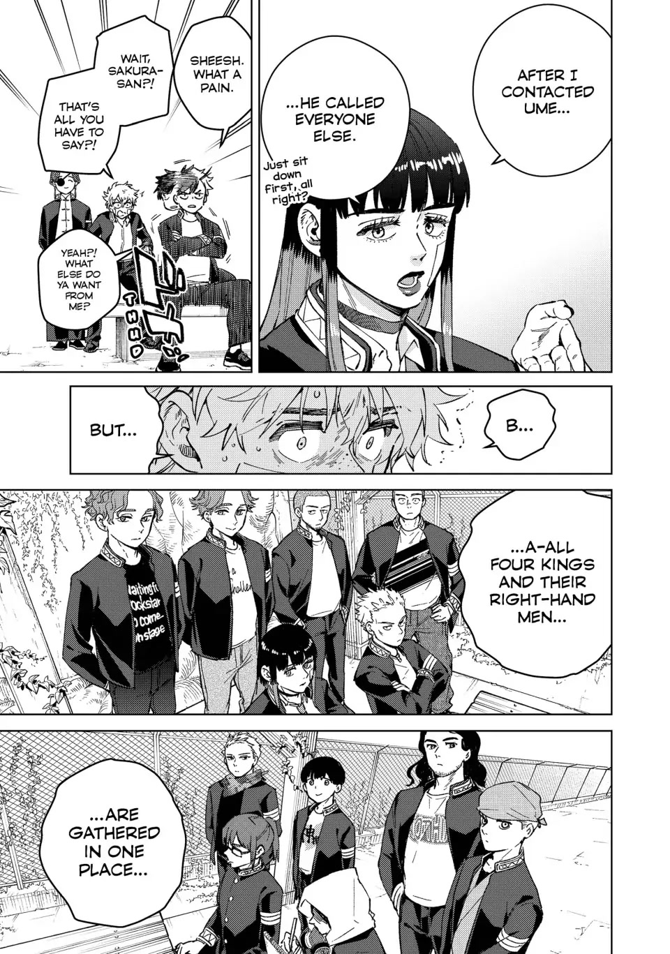 Wind Breaker (NII Satoru) Chapter 88 page 3 - Chapter 88: Emergency Meeting