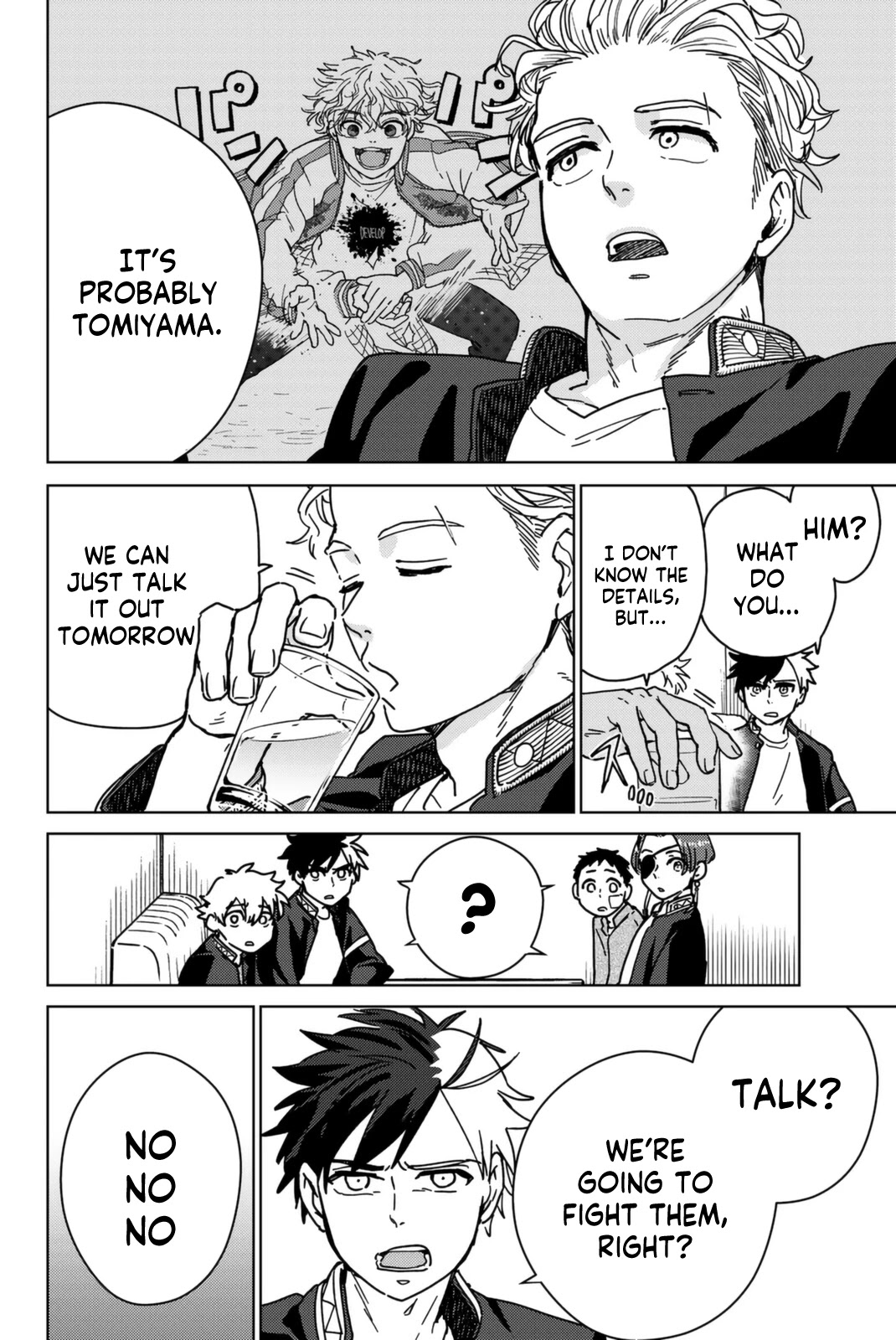 Wind Breaker (NII Satoru) Chapter 9 page 14 - Chapter 9: The Night Before the Battle