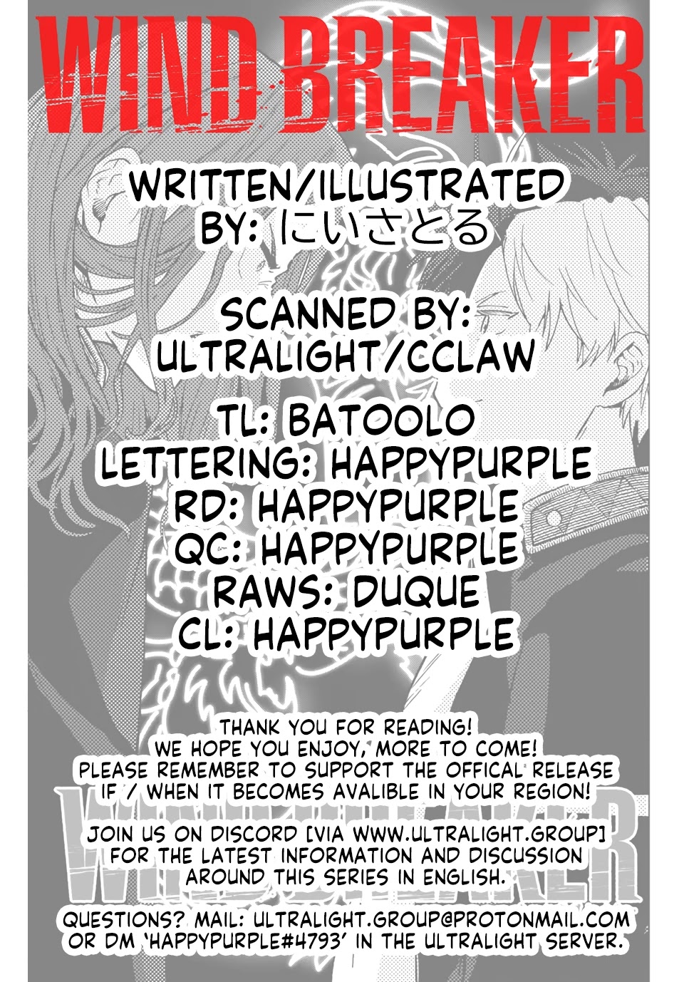 Wind Breaker (NII Satoru) Chapter 9 page 22 - Chapter 9: The Night Before the Battle