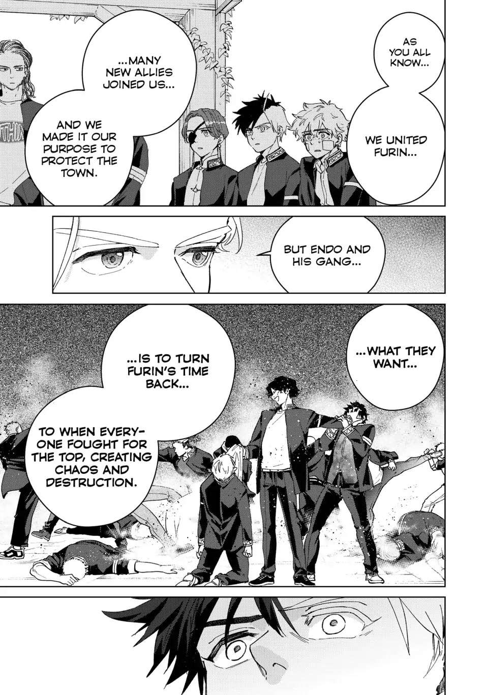Wind Breaker (NII Satoru) Chapter 90 page 3 - Chapter 90: The Shadows