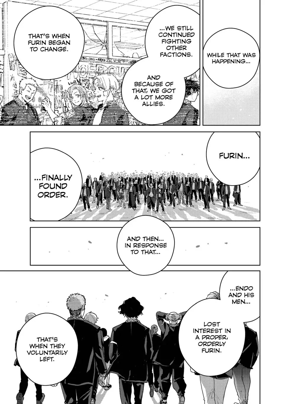 Wind Breaker (NII Satoru) Chapter 90 page 5 - Chapter 90: The Shadows