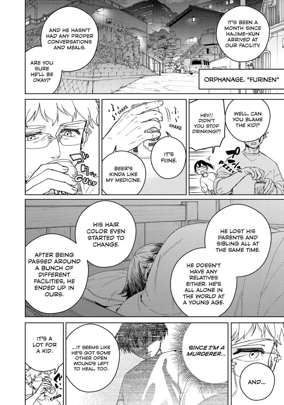 Wind Breaker (NII Satoru) Chapter 93 page 8 - Chapter 93: Hajime Umemiya's Childhood Days 1