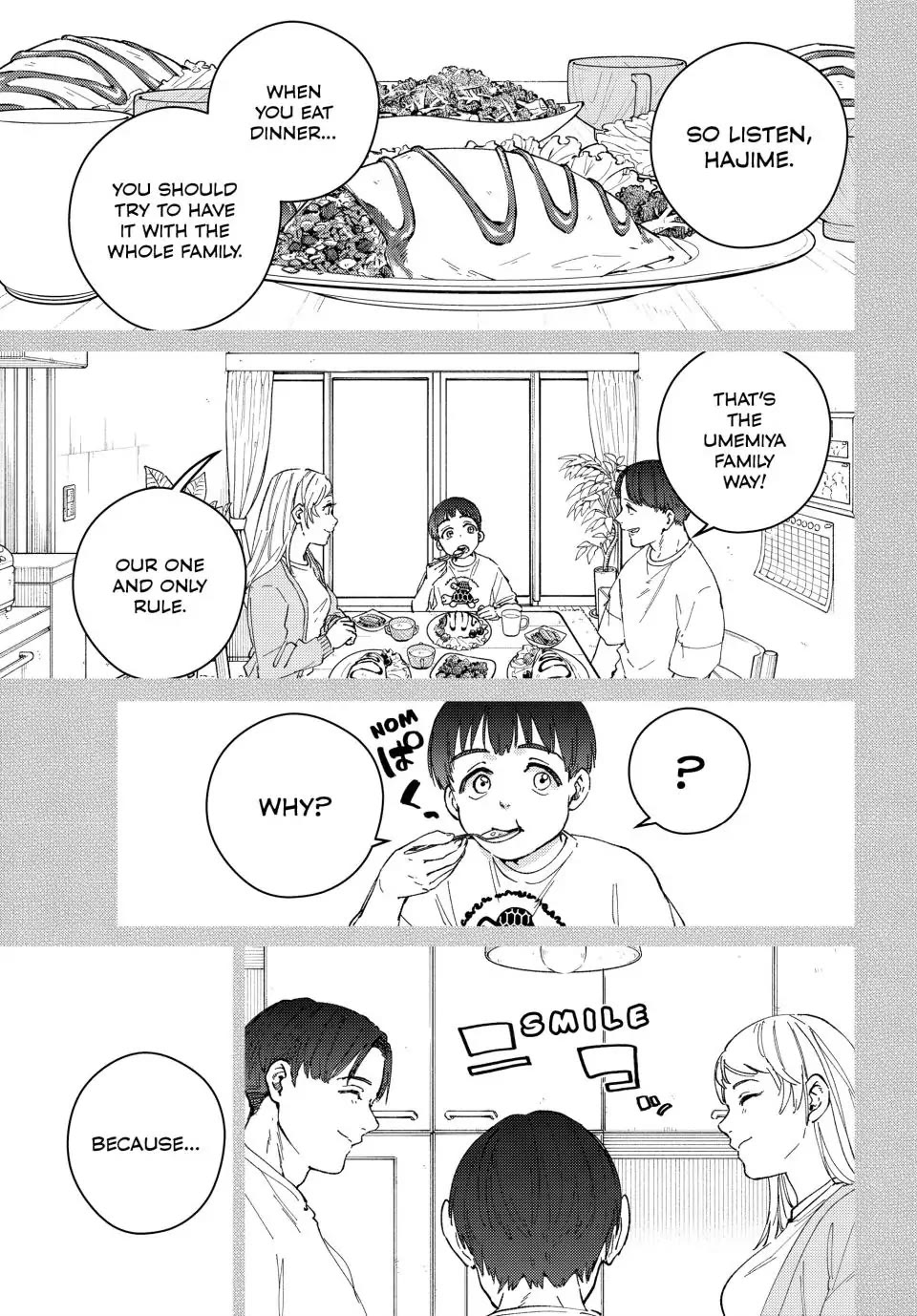 Wind Breaker (NII Satoru) Chapter 95 page 1 - Chapter 95: Hajime Umemiya's Childhood Days 3