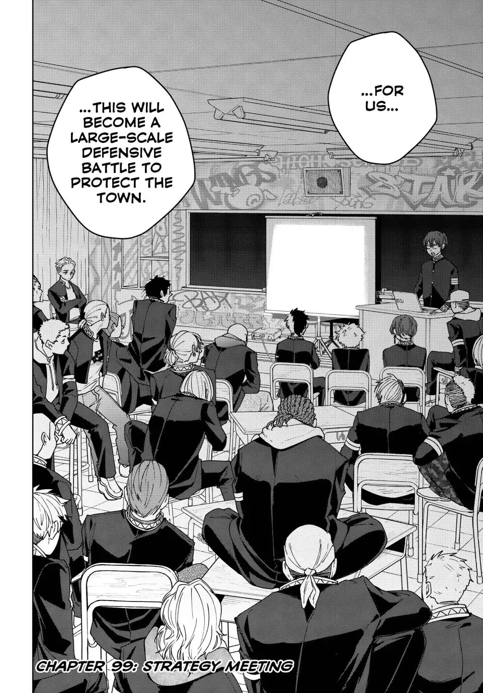 Wind Breaker (NII Satoru) Chapter 99 page 2 - Chapter 99: Strategy Meeting