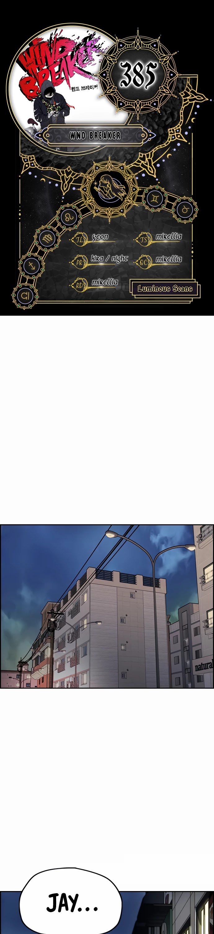 Wind Breaker Chapter 385 page 1 - Chapter 385