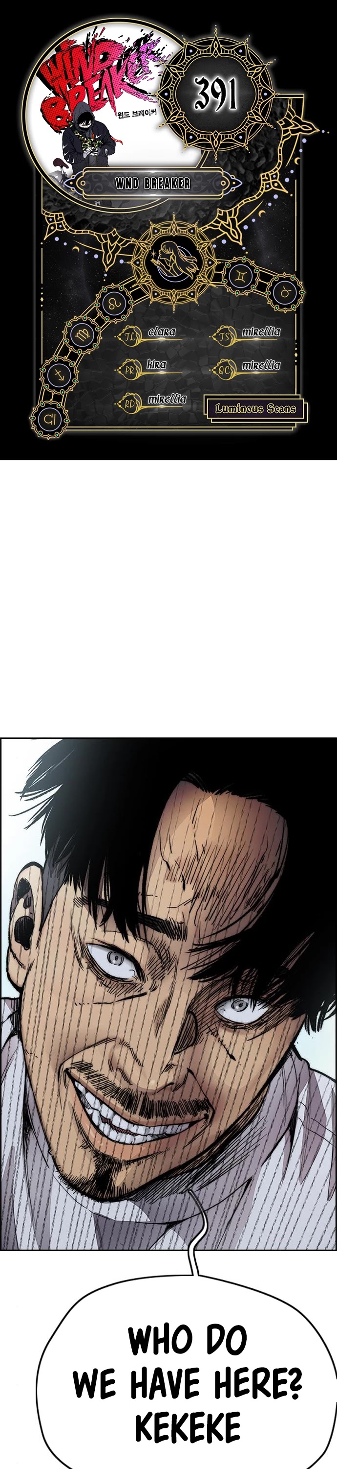 Wind Breaker Chapter 391 page 1 - Chapter 391