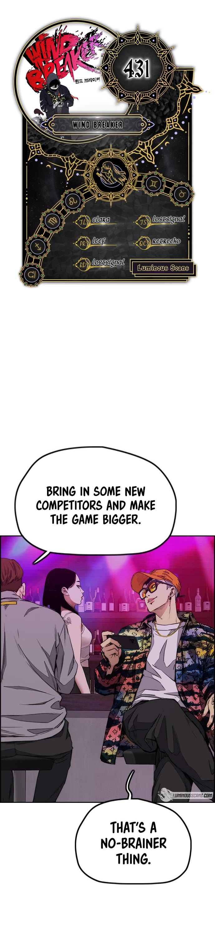 Wind Breaker Chapter 431 page 1 - Chapter 431