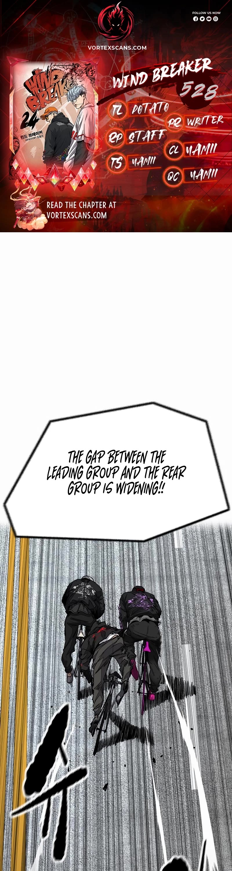 Wind Breaker Chapter 528 page 1 - Chapter 528