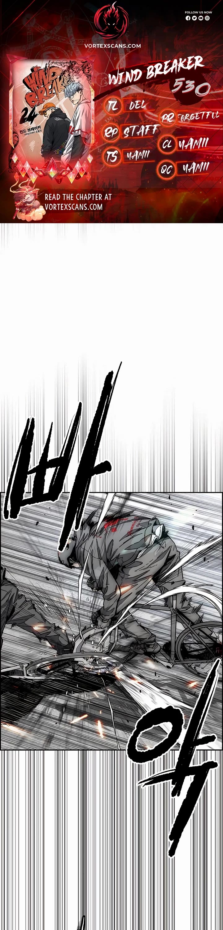 Wind Breaker Chapter 530 page 1 - Chapter 530
