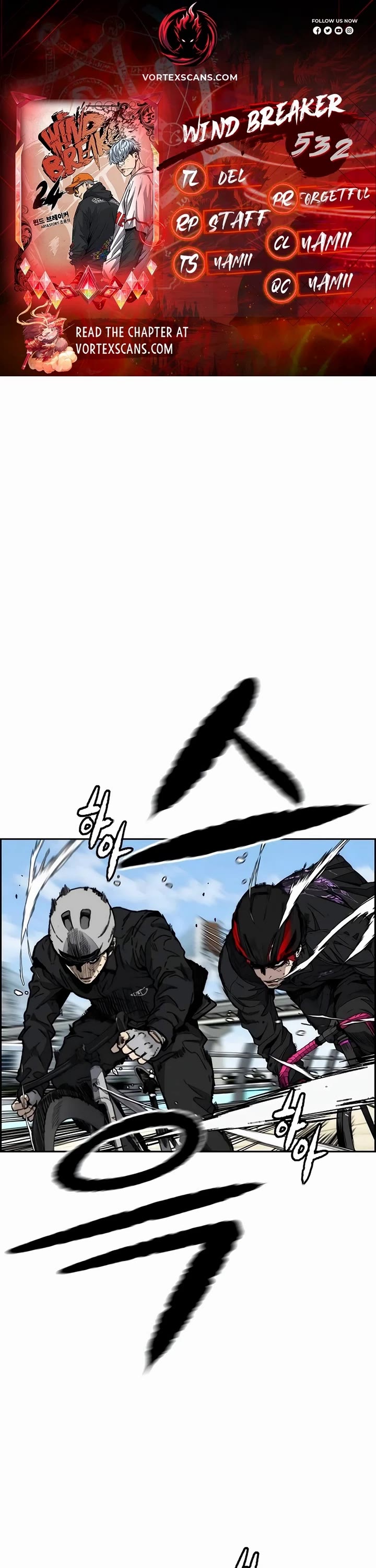 Wind Breaker Chapter 532 page 1 - Chapter 532