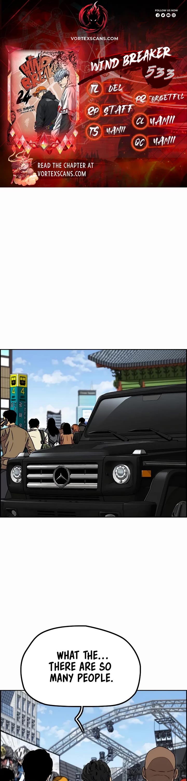 Wind Breaker Chapter 533 page 1 - Chapter 533