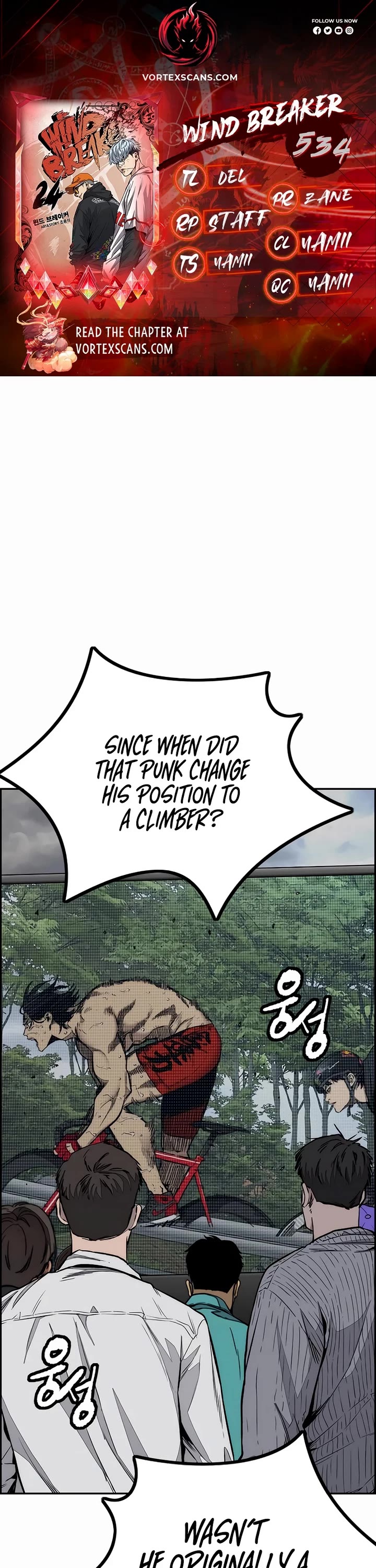 Wind Breaker Chapter 534 page 1 - Chapter 534