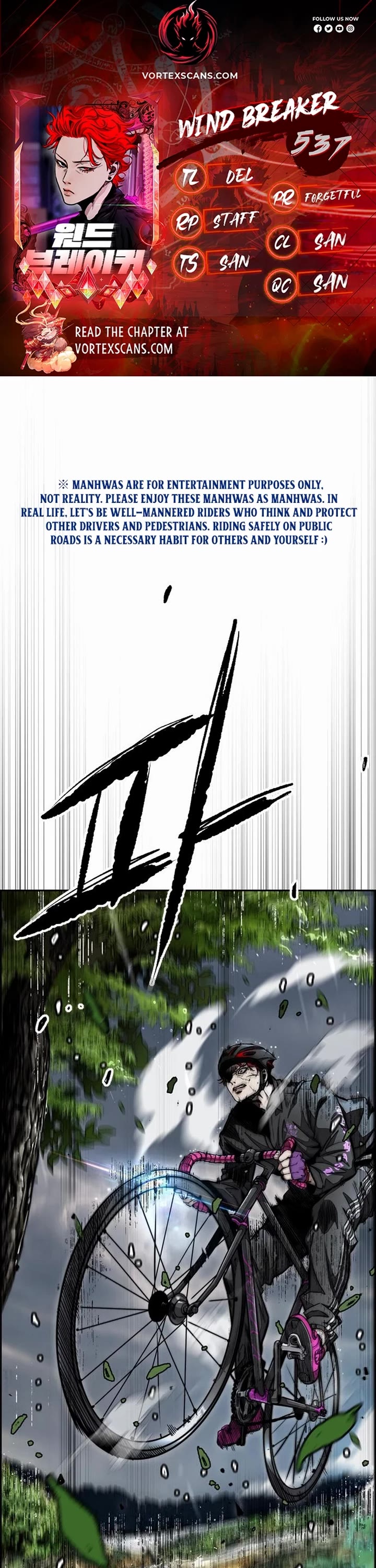 Wind Breaker Chapter 537 page 1 - Chapter 537