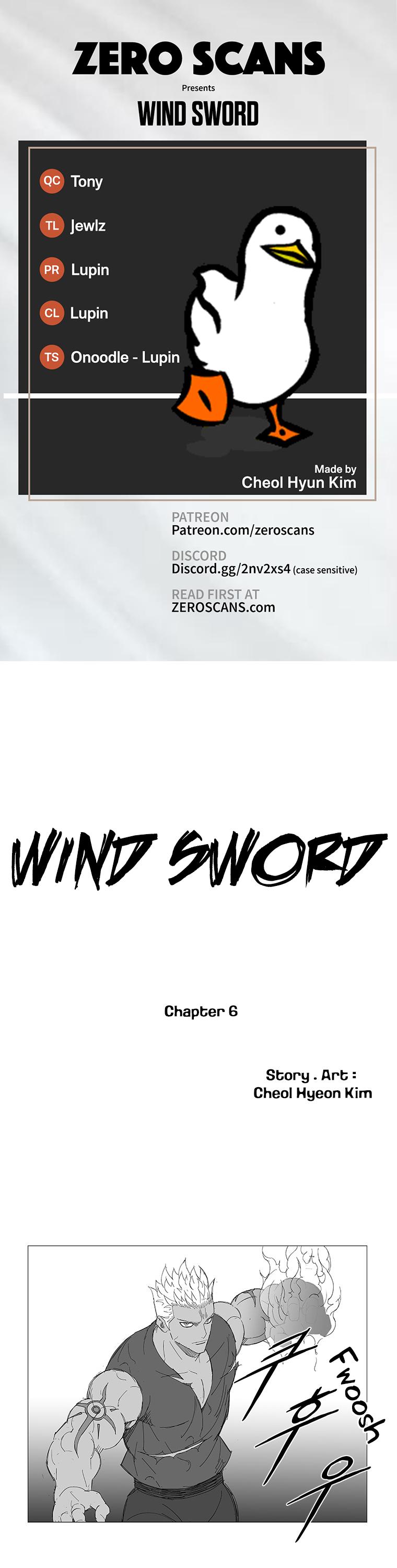 Wind Sword Chapter 6 page 1 - Chapter 6