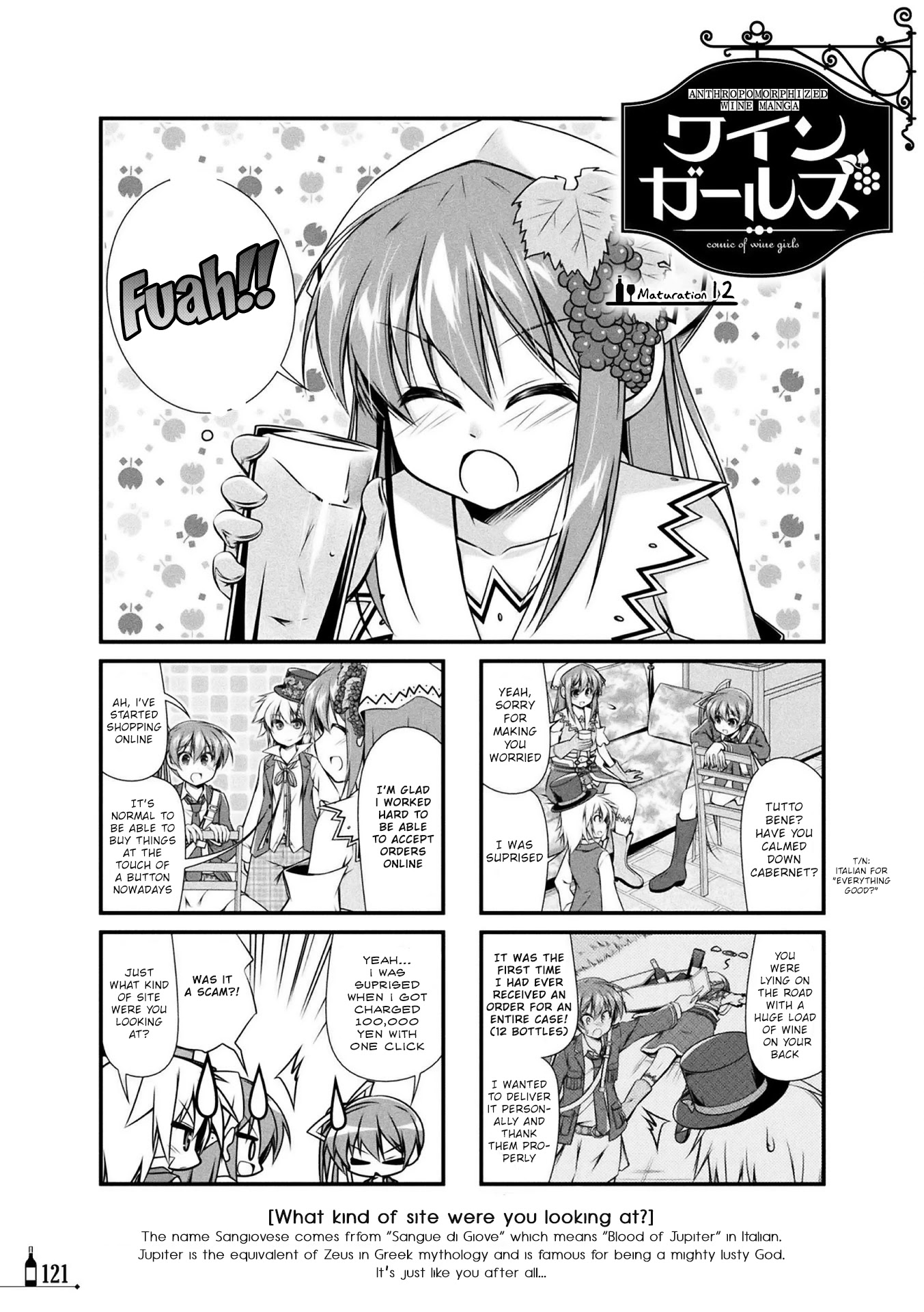 Wine Girls Chapter 12 page 1 - Chapter 12