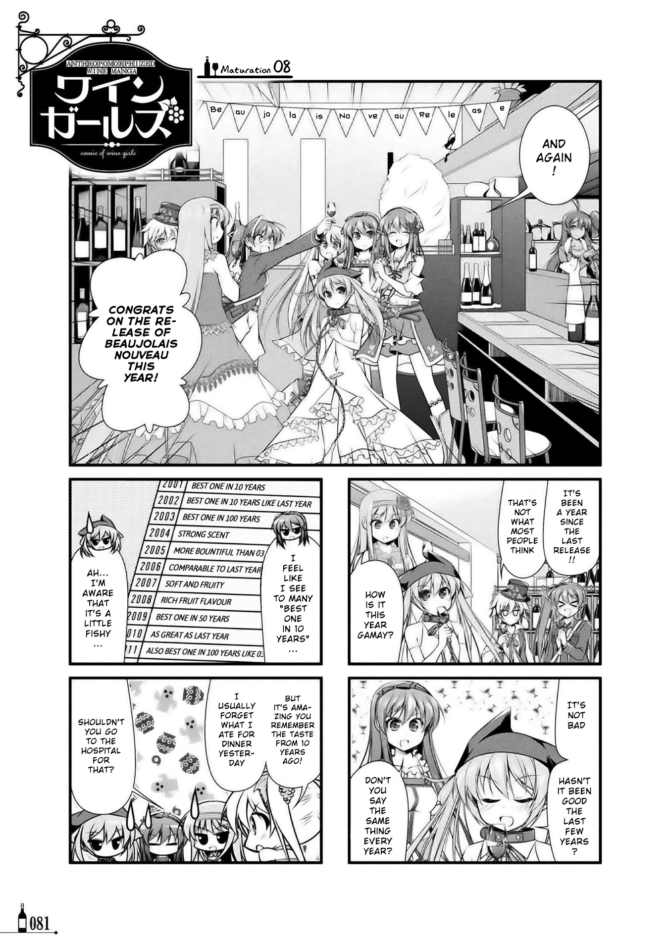 Wine Girls Chapter 8 page 1 - Chapter 8