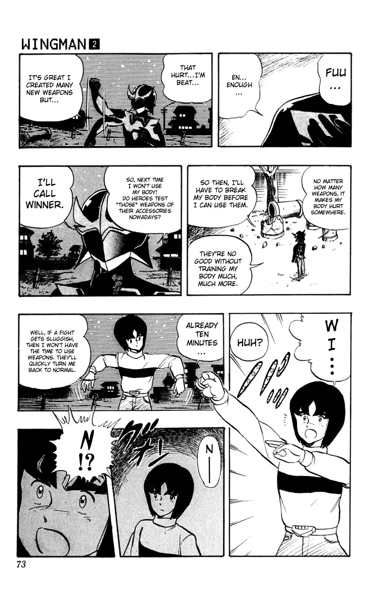 Wingman Chapter 12 page 7 - Chapter 12 : Life is in The Blue Sky; Prisoner is Aoi