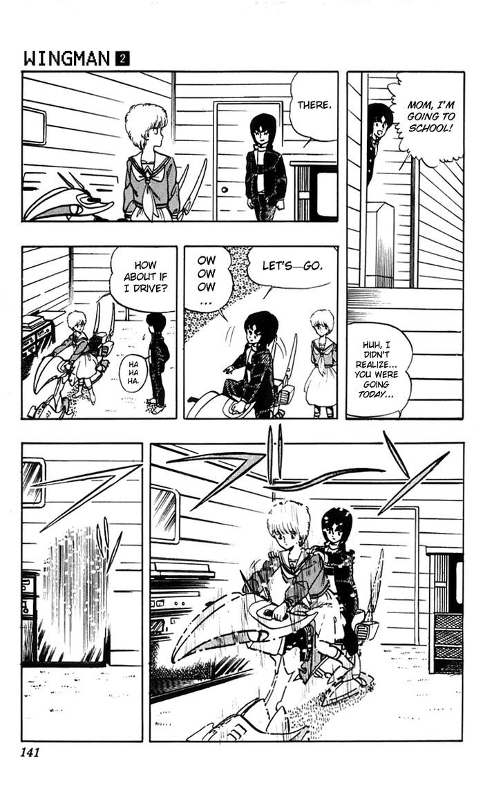 Wingman Chapter 15 page 13 - Chapter 15 : Friends are Terrifying, Destruction is Kita Kura