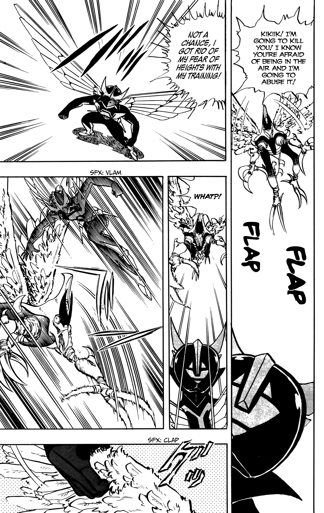 Wingman Chapter 31 page 17 - Chapter 31: Battle To The Death: 4 Versus 1