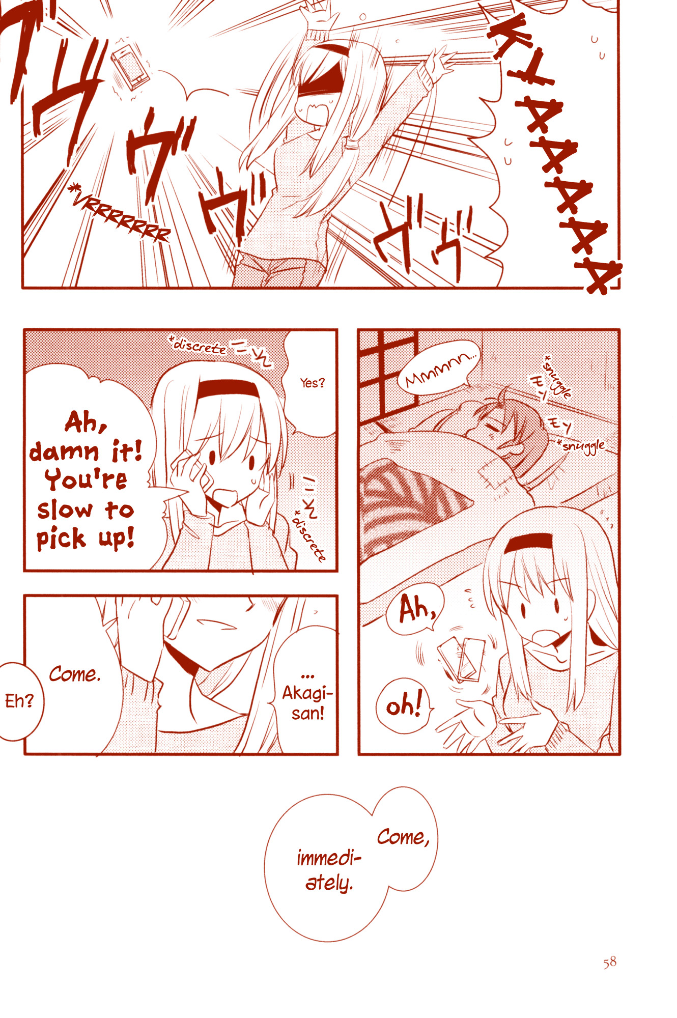 Wings of Dawn Chapter 10 page 9 - Chapter 10: Office Lady Akagi-san and High-schooler Shoukaku-san