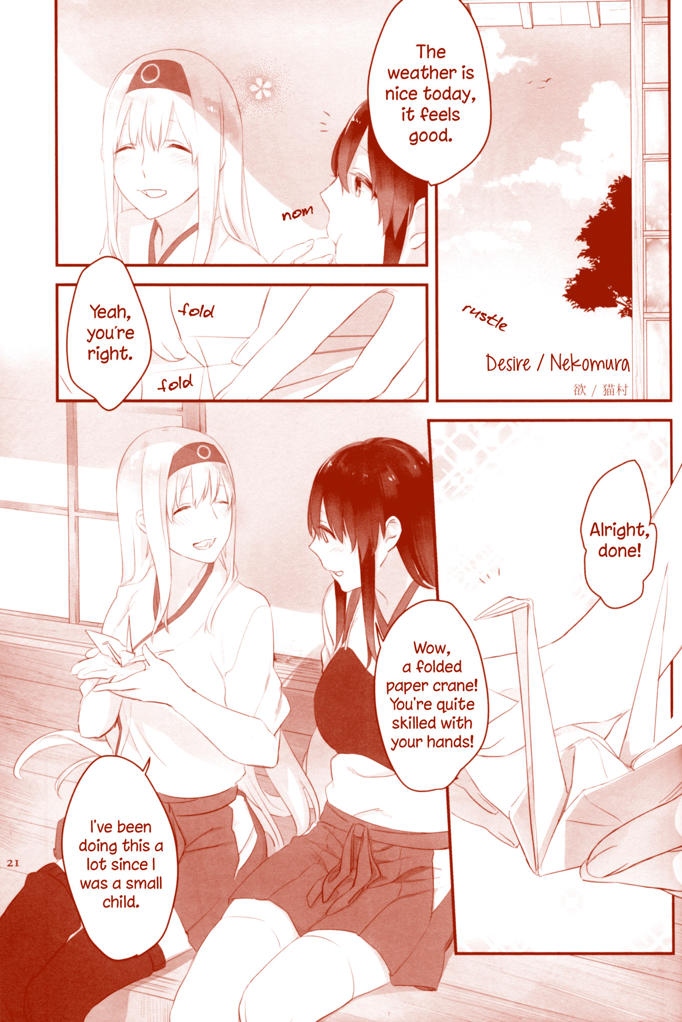 Wings of Dawn Chapter 4 page 1 - Chapter 4: Desire