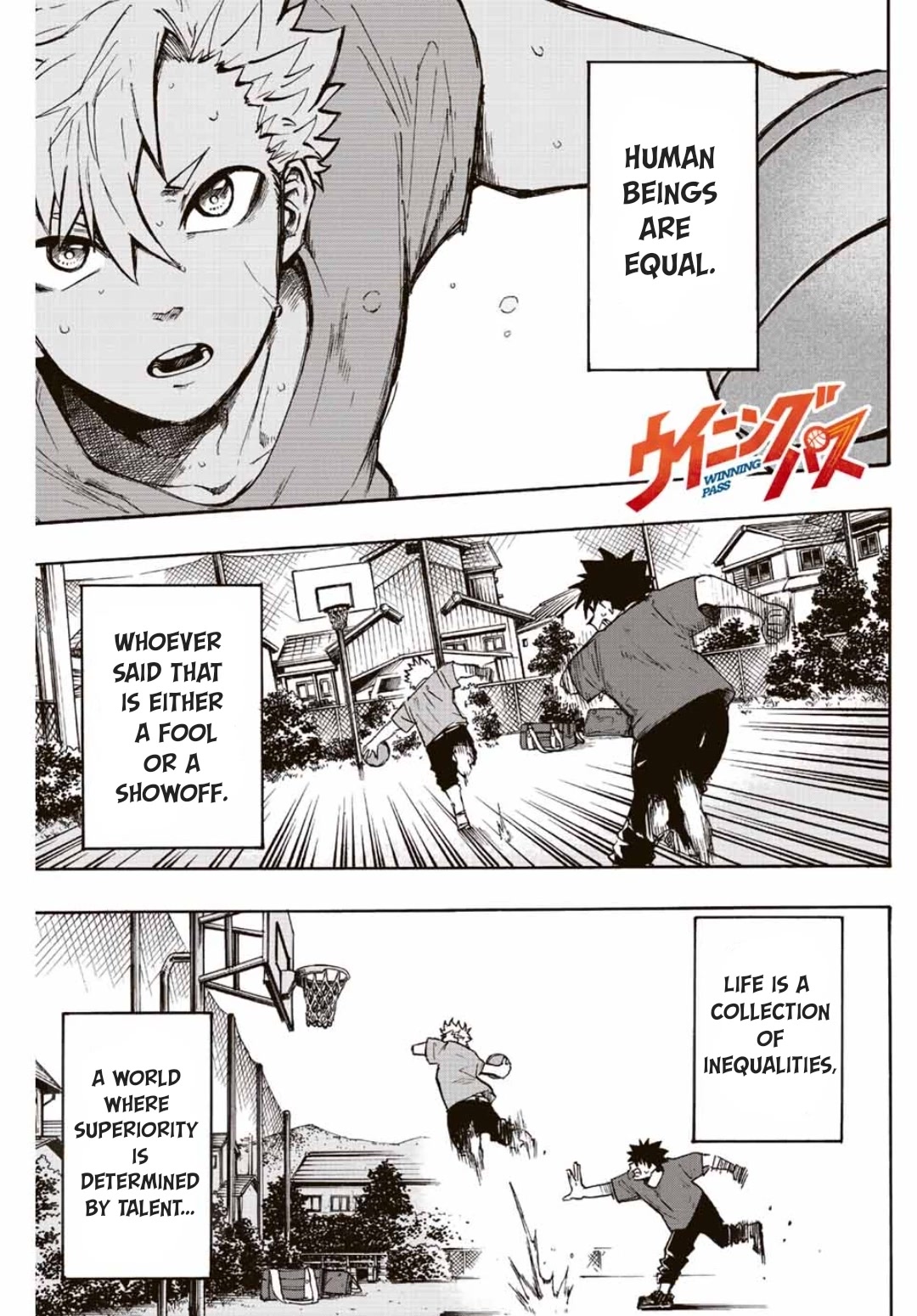 Winning Pass Chapter 1 page 1 - Chapter 1: Shori and Haruto