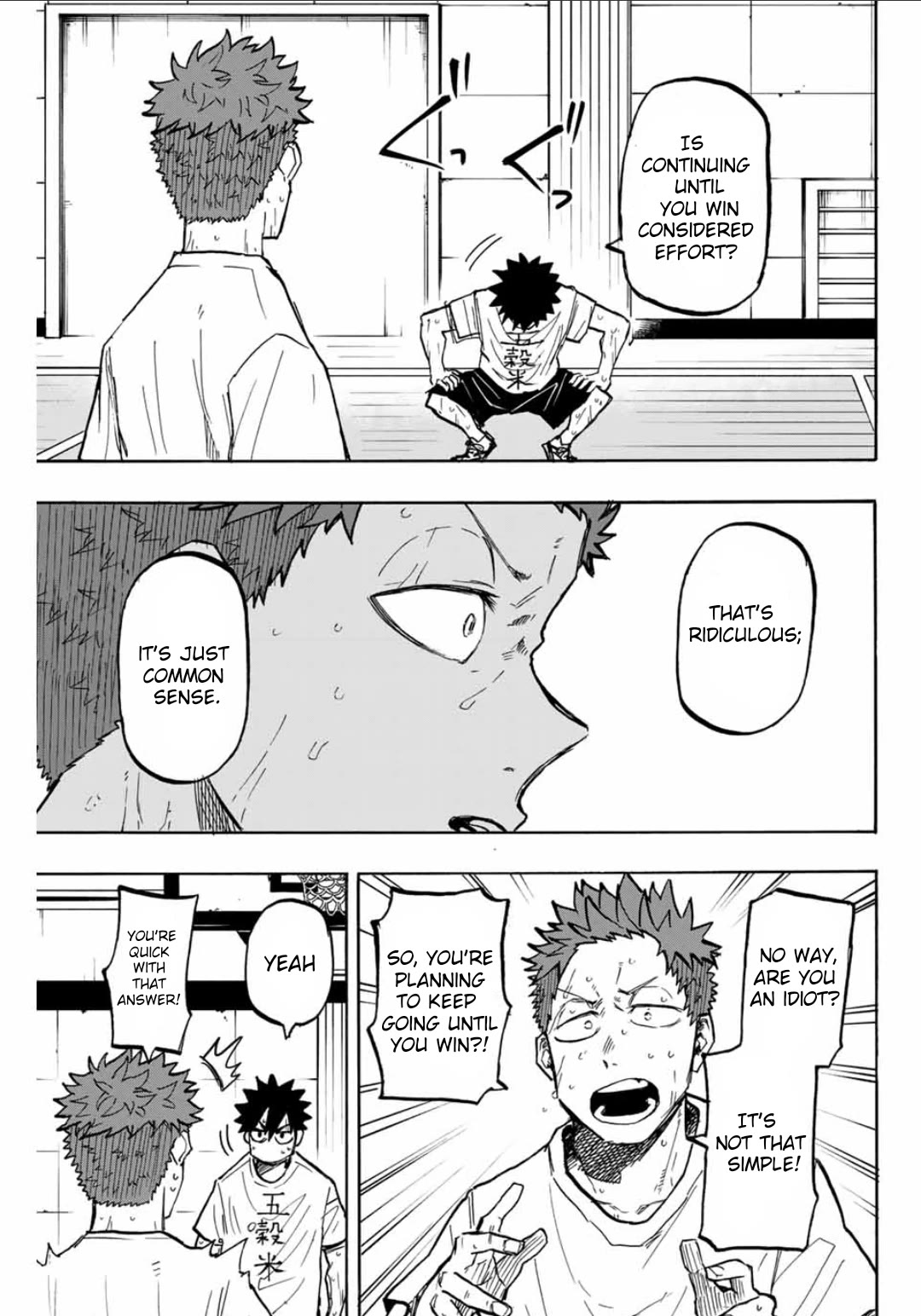 Winning Pass Chapter 28 page 11 - Chapter 28: Then Being an Idiot is Fine