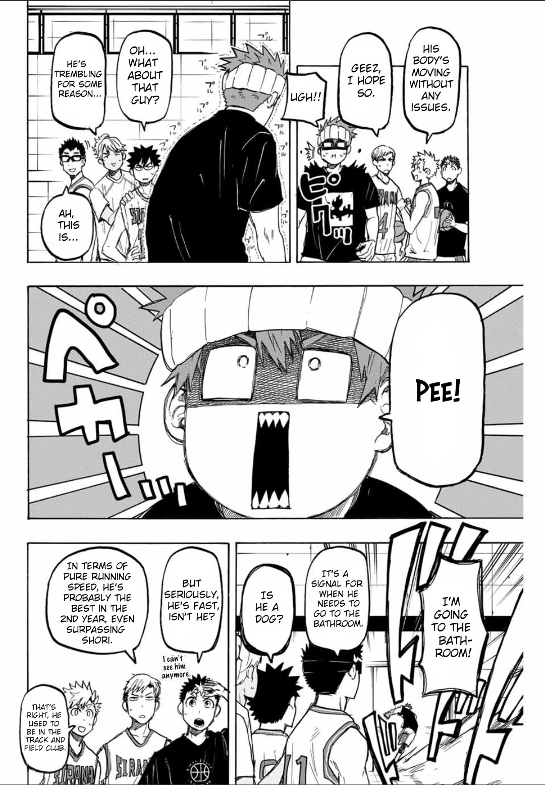 Winning Pass Chapter 34 page 6 - Chapter 34: The Fastest Man