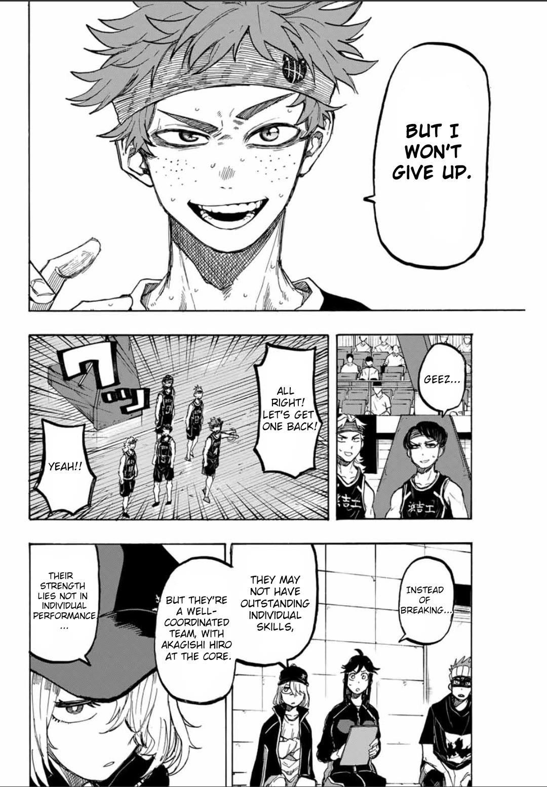 Winning Pass Chapter 36 page 10 - Chapter 36: The Team's Strength