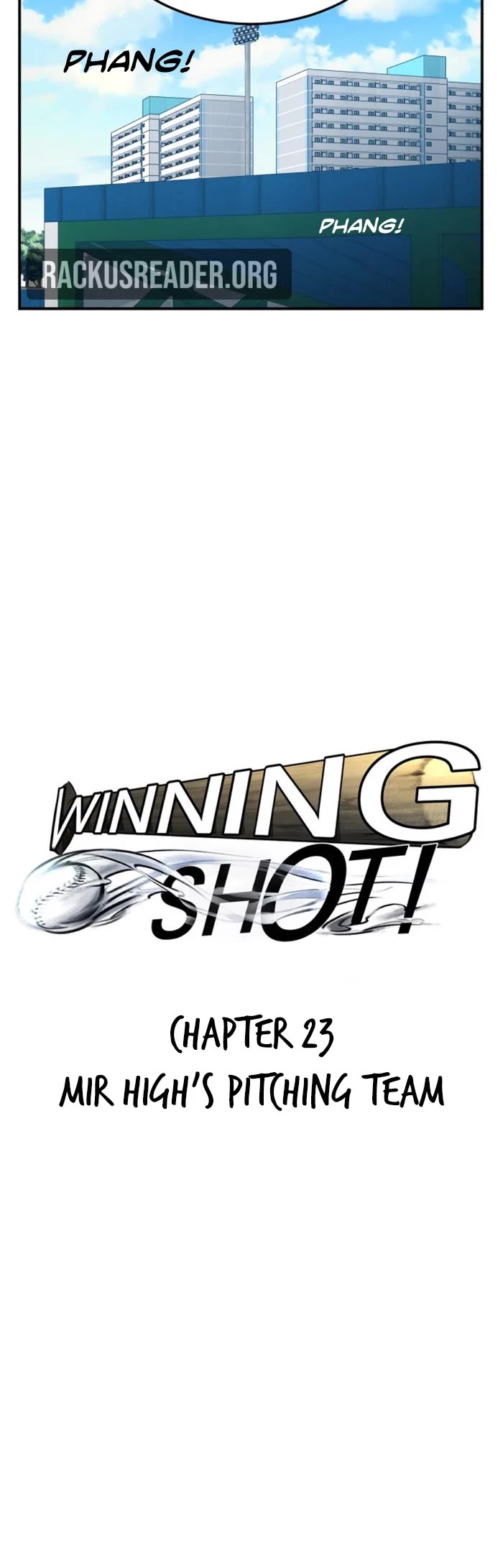 Winning Shot! Chapter 23 page 24 - Chapter 23: MIR High Pitching Staff