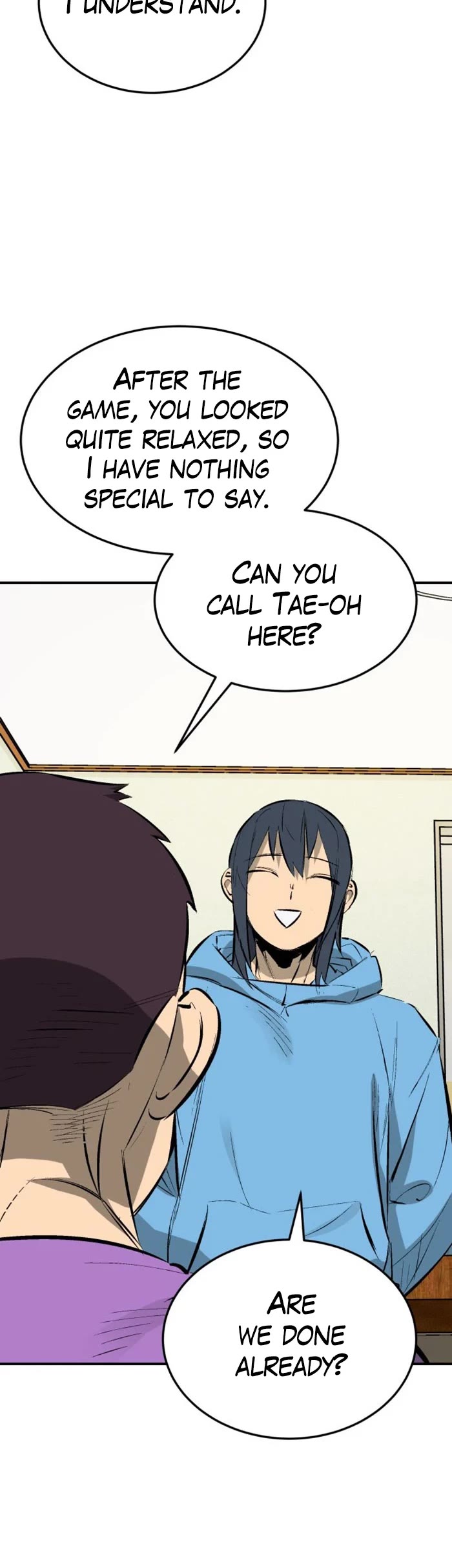 Winning Shot! Chapter 28 page 12 - Chapter 28: Individual Interview