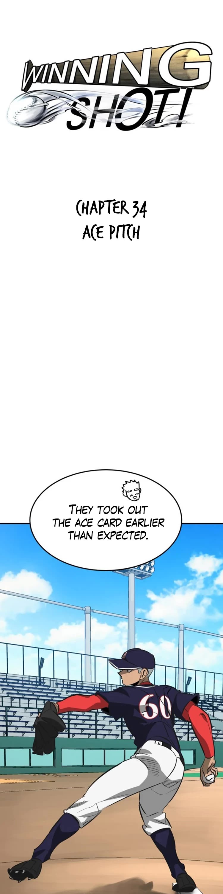 Winning Shot! Chapter 34 page 35 - Chapter 34: Ace Pitch