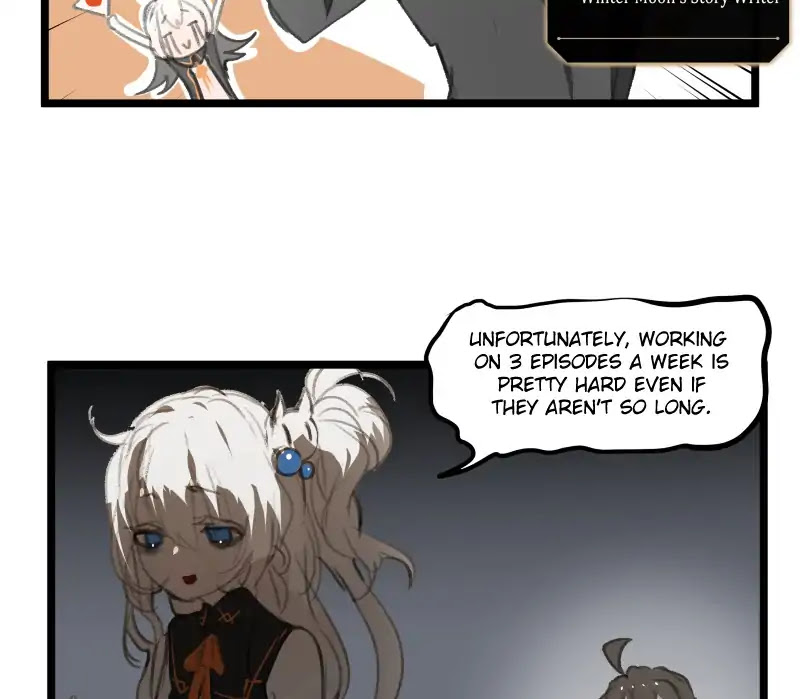 Winter Moon Chapter 220 page 4 - Chapter 220: [S2] Ep.63.5: Message from the Authors
