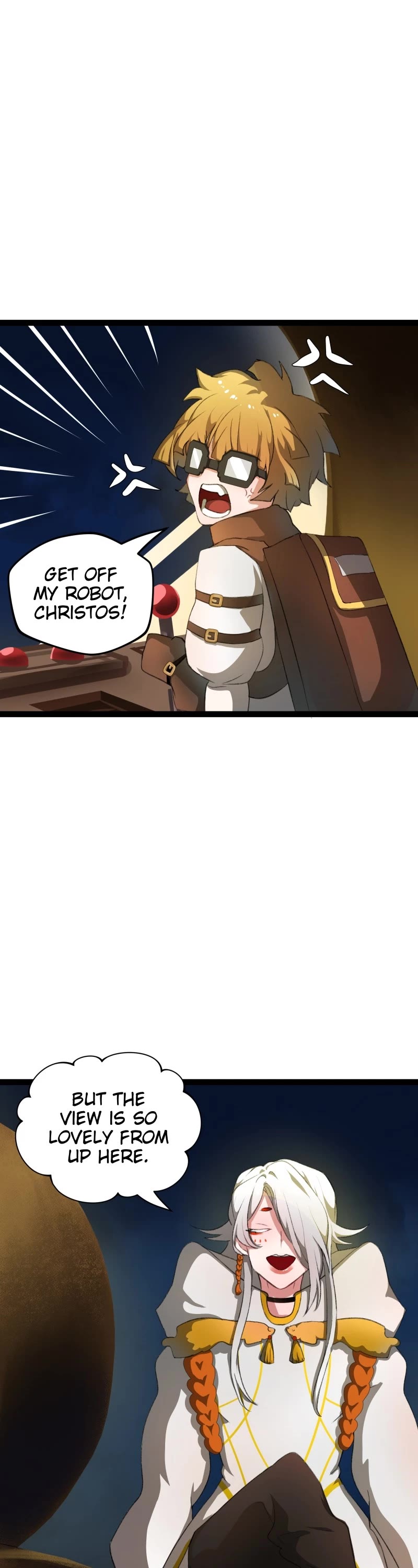 Winter Moon Chapter 574 page 8 - Chapter 574: (S5) Ep. 40 - Get Off My Robot