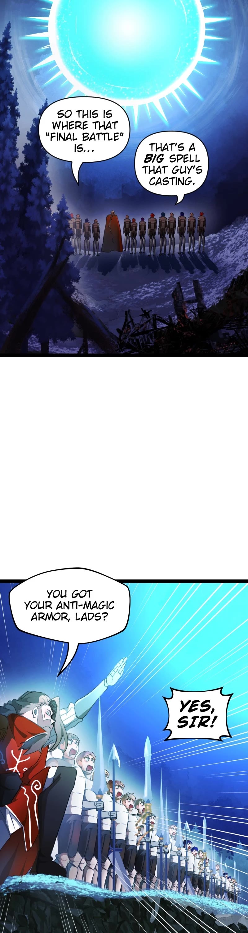 Winter Moon Chapter 598 page 3 - Chapter 598: (S5) Ep. 64 - Kill All Wizards