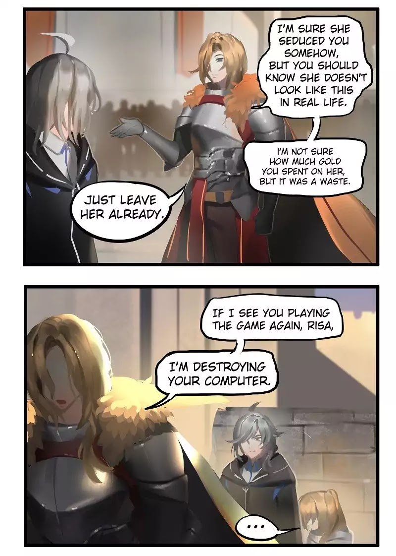 Winter Moon Chapter 69 page 9 - Chapter 69: Ep.69: Risa Has Logged Out