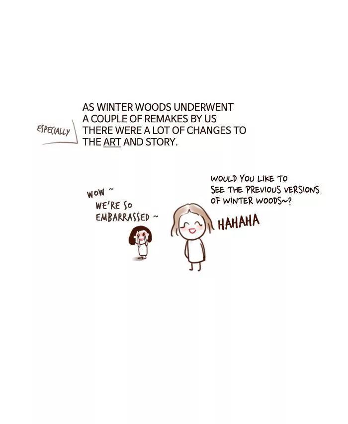 Winter Woods Chapter 54 page 5 - Chapter 54: [Season 1] Afterword