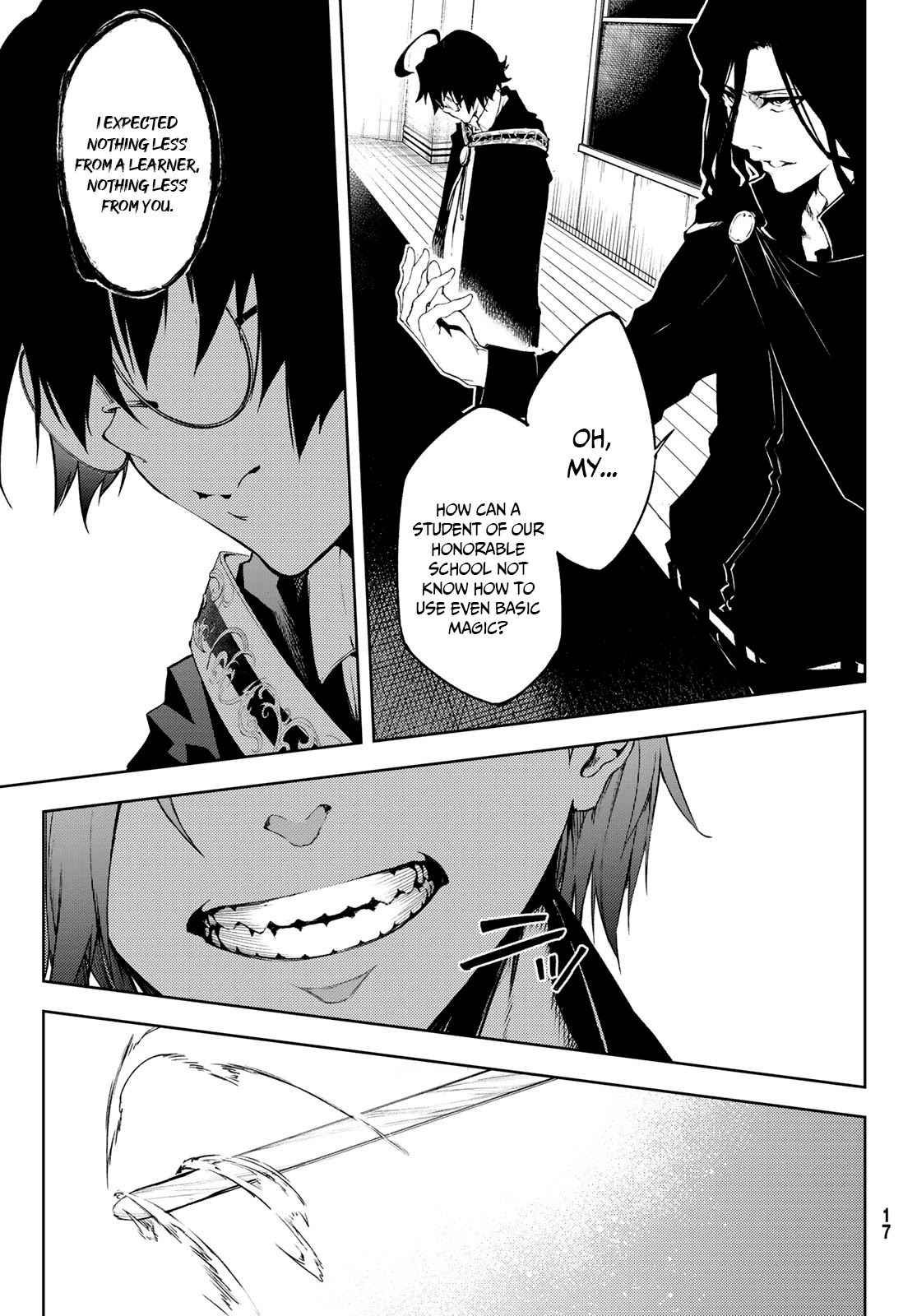 Wistoria's Wand and Sword Chapter 1.1 page 8 - Chapter 1.1: Like a sword