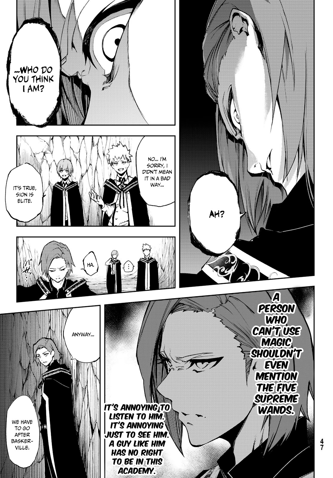 Wistoria's Wand and Sword Chapter 1.2 page 8 - Chapter 1.2