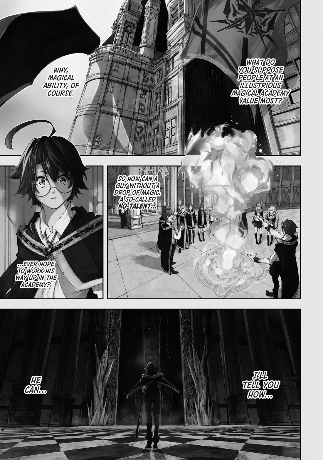 Wistoria's Wand and Sword Chapter 1 page 3 - Chapter 1: Let Me Be Your Sword