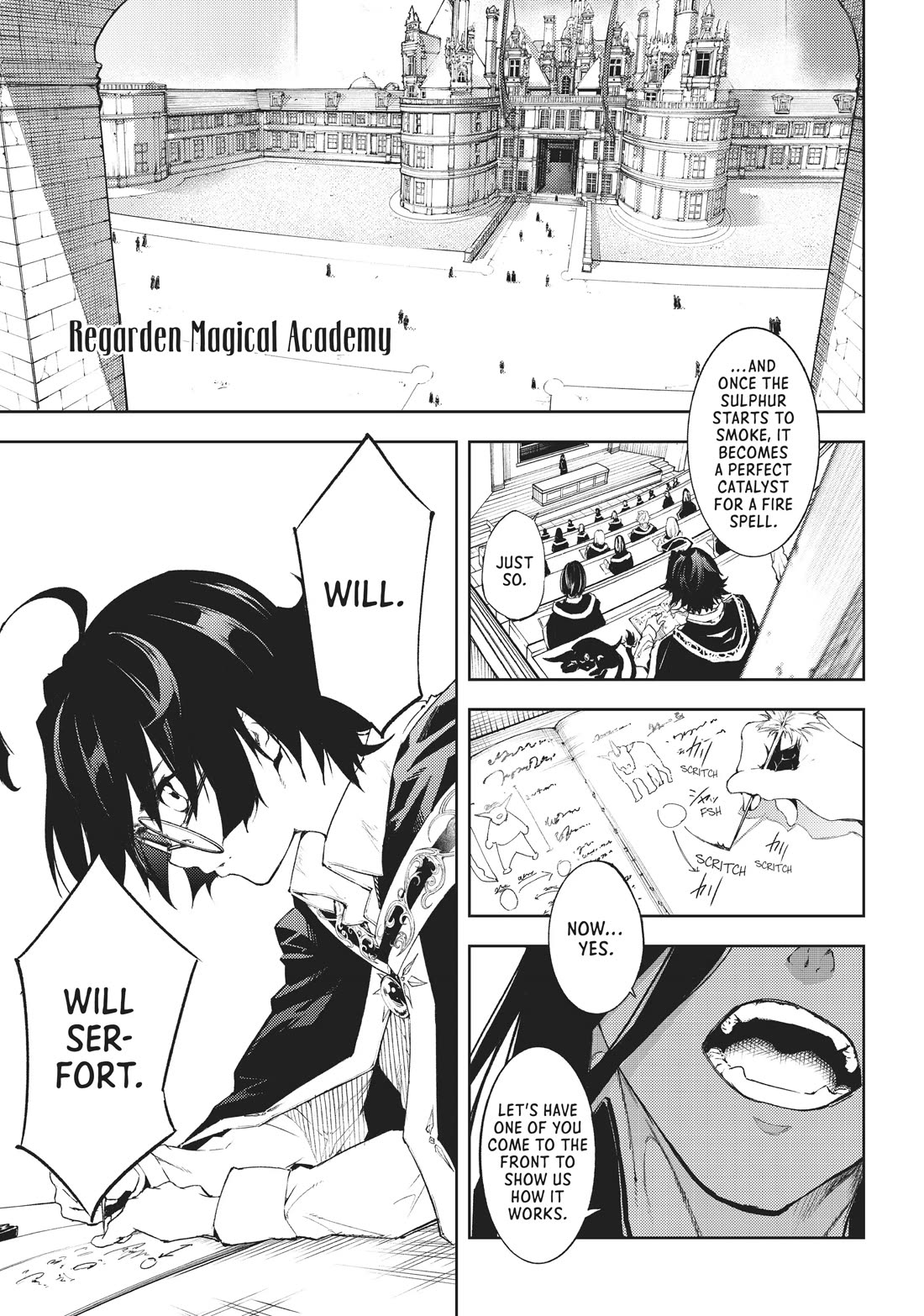 Wistoria's Wand and Sword Chapter 1 page 6 - Chapter 1: Let Me Be Your Sword