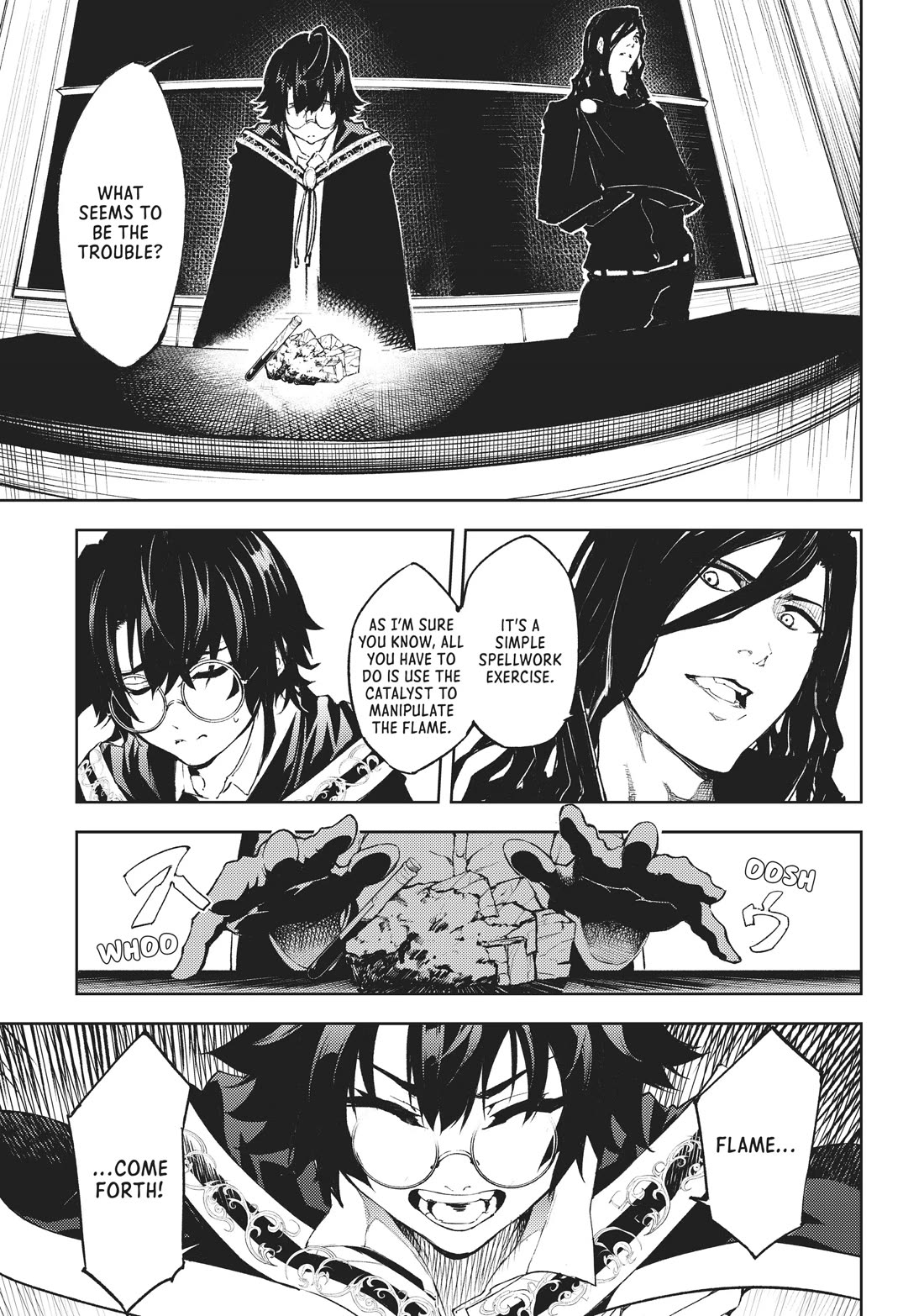 Wistoria's Wand and Sword Chapter 1 page 8 - Chapter 1: Let Me Be Your Sword