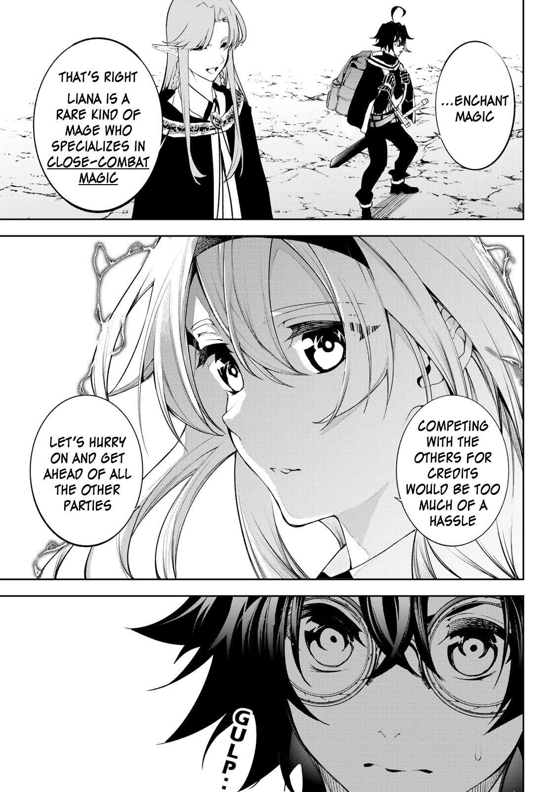 Wistoria's Wand and Sword Chapter 12 page 37 - Chapter 12: Dungeon Attack!!! + Omake