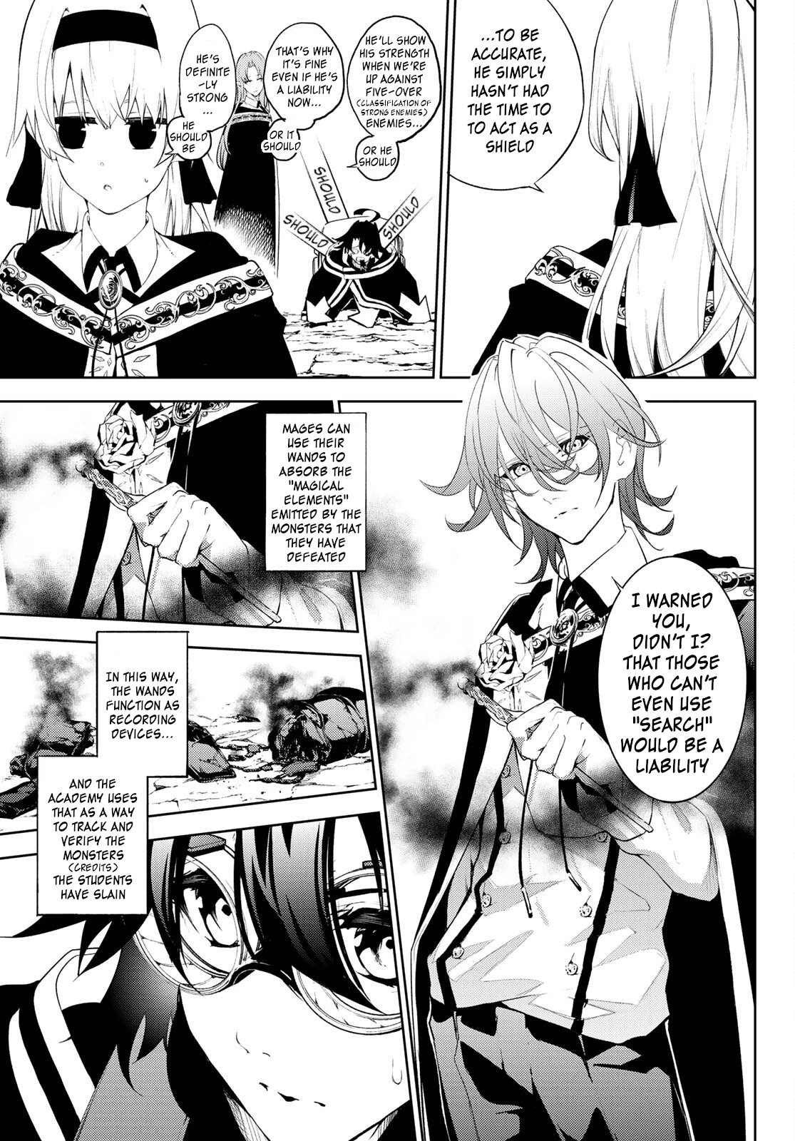 Wistoria's Wand and Sword Chapter 13 page 8 - Chapter 13: Hands-On Start