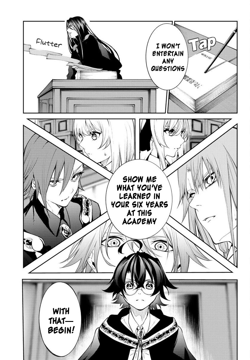 Wistoria's Wand and Sword Chapter 21 page 33 - Chapter 21: The Final Test