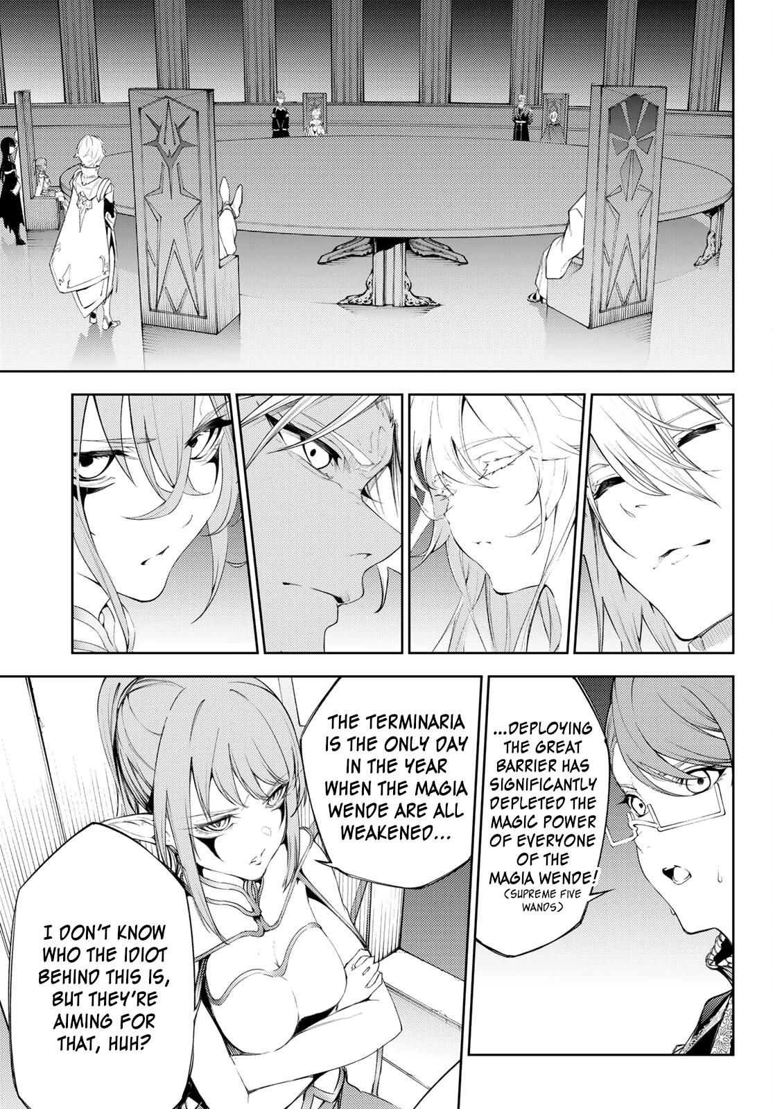 Wistoria's Wand and Sword Chapter 23 page 22 - Chapter 23: Party From Hell