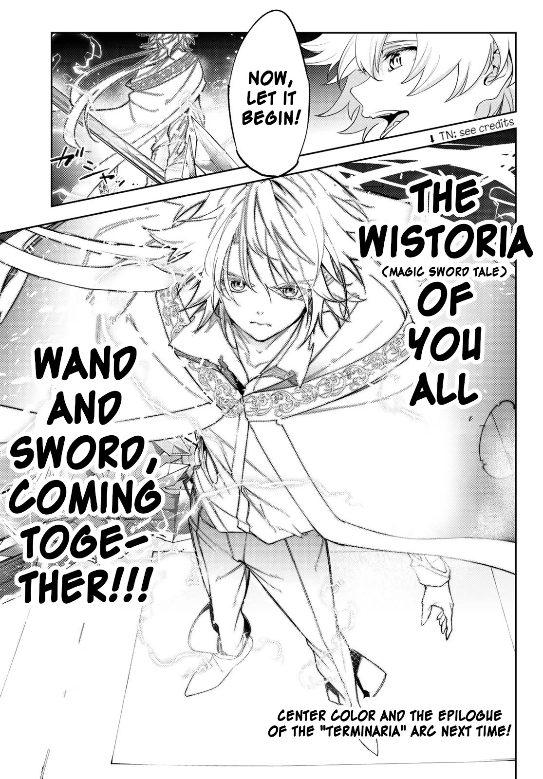 Wistoria's Wand and Sword Chapter 29 page 41 - Chapter 29: And So The Story Begins