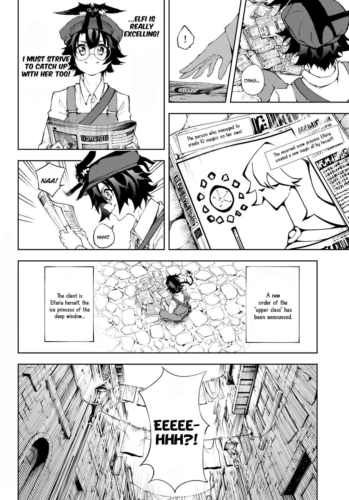 Wistoria's Wand and Sword Chapter 3 page 2 - Chapter 3: Order & observer